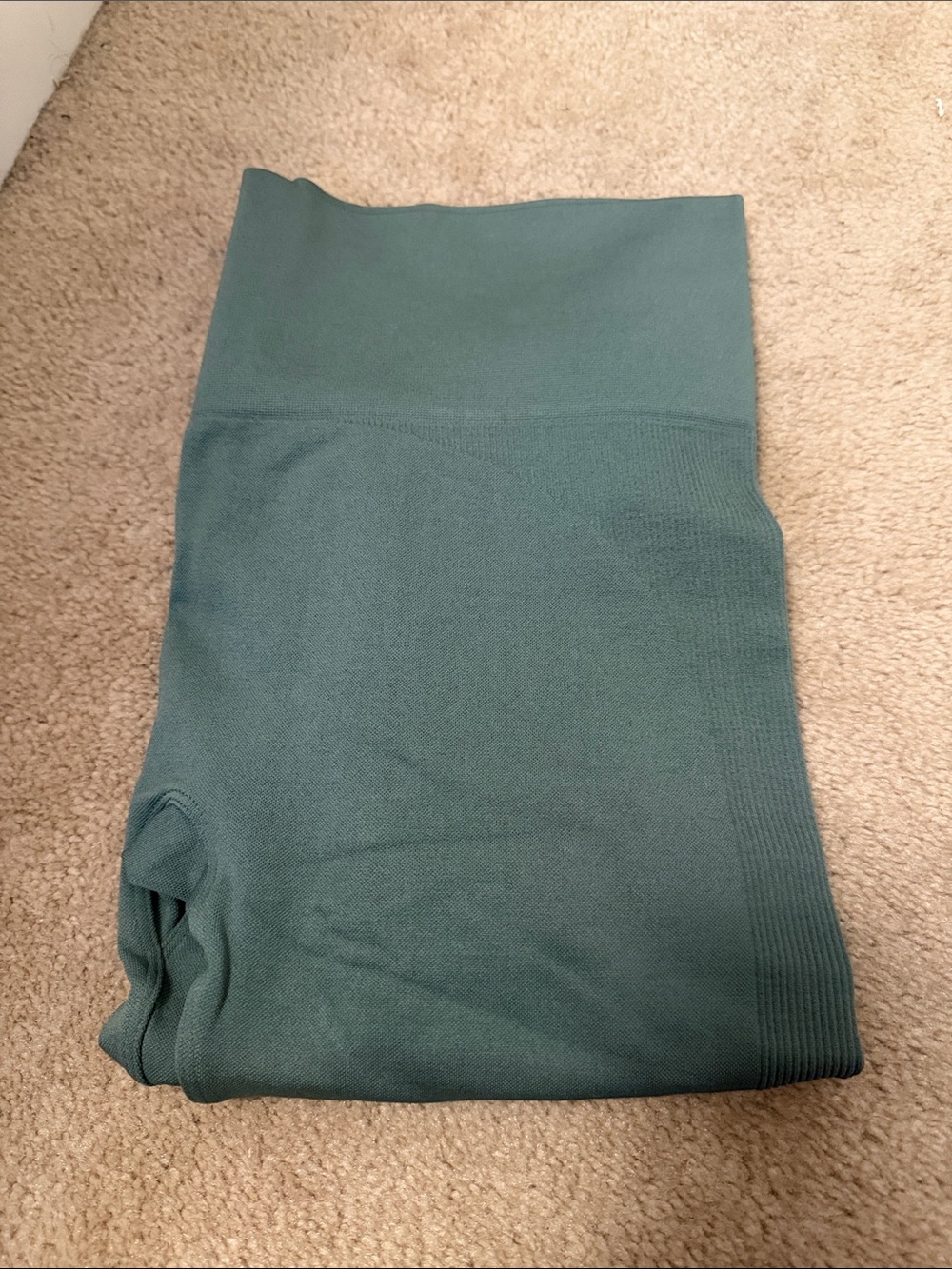 Seamless High-Waist Women’s Leggings in Green